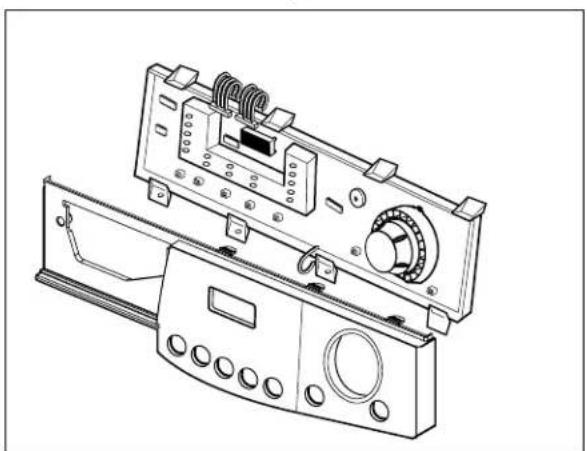 LG WD-10490SV - CONTROL PANEL - 5