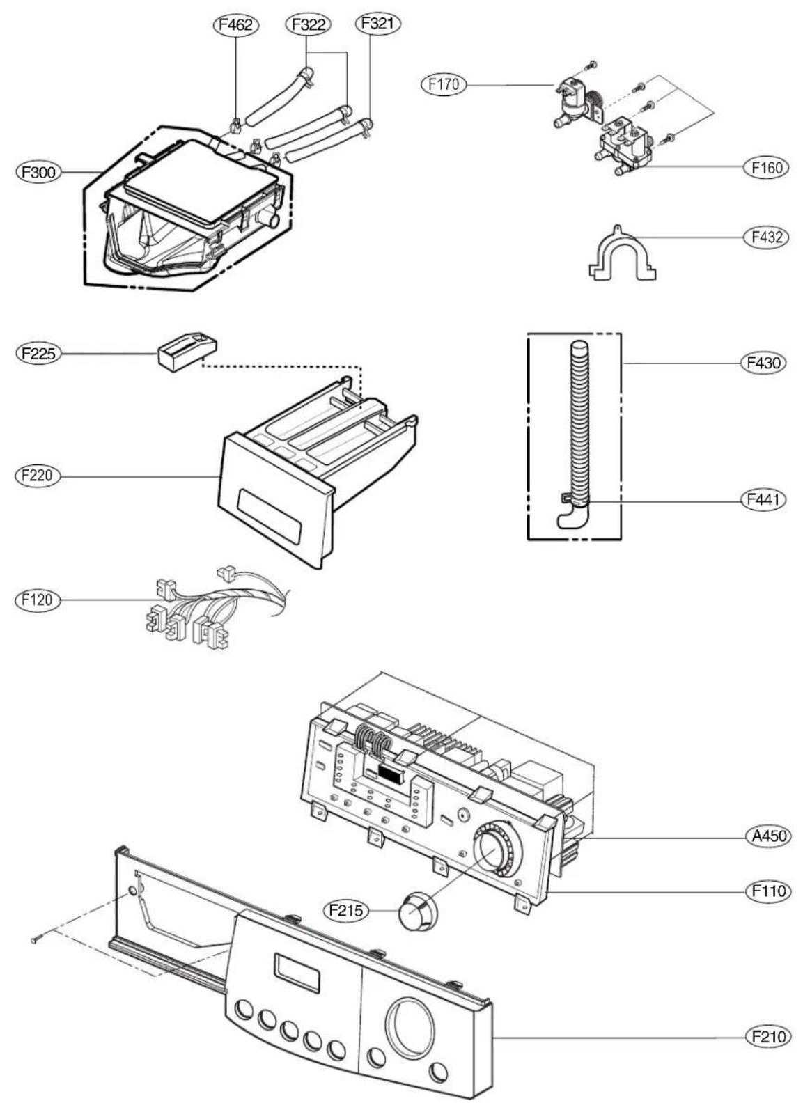 LG WD-10490SV - WHEN FOREIGN MATERIAL IS STUCK BETWEEN DRUM AND TUB - 3
