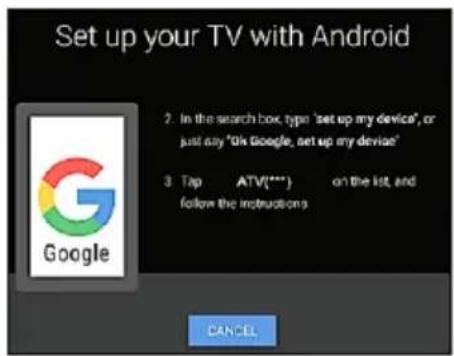 Vivax TV-49UHD96T2S2SM - Udhëzime për rregullim të TV-së me Android telefon ose tablet - 2