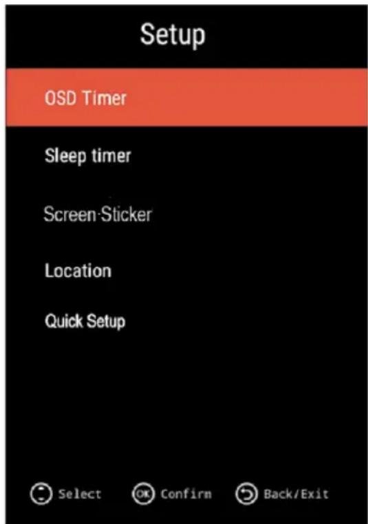 Vivax TV-55UHD121T2S2SM - Timer OSD - 1