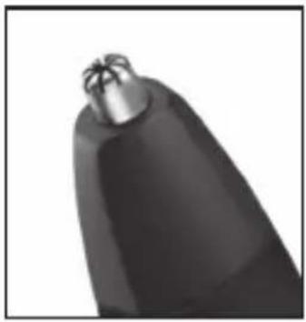 VS Sassoon Xpert Groom VSM890MA - USING THE NOSE & EAR TRIMMER: - 1