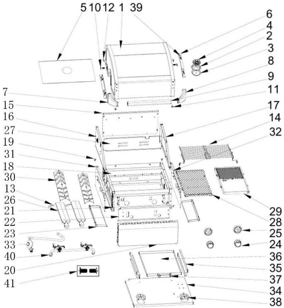 Beefmaster V Series G2BV - Spare parts (continued) - 1