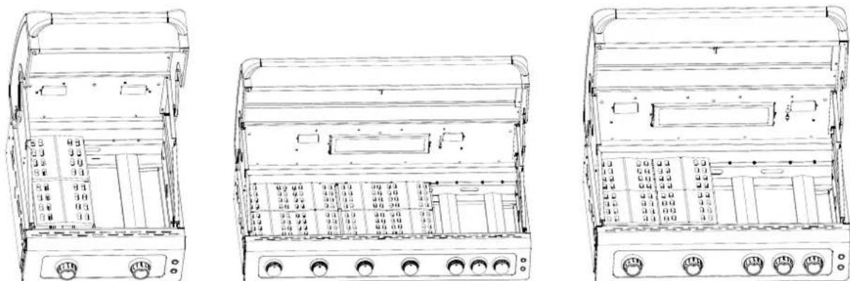 Beefmaster V Series G2BV - STEP 11 (FOR DELUXE MODELS ONLY): Position the Ceramic Tiles and Bracket - 2