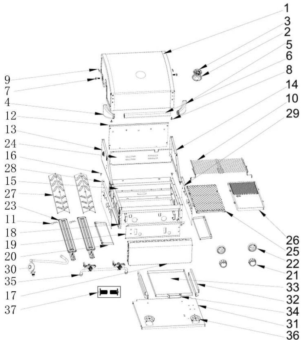 Beefmaster V Series G2BV - Spare Parts - 1