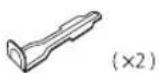 JVC KD-X155 - Part list for installation - 5