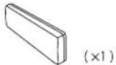 JVC KD-X155 - Part list for installation - 1
