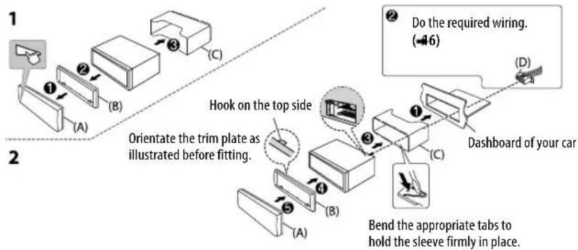 JVC KD-X155 - Basic procedure - 1