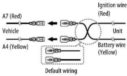 JVC KD-X155 - Connecting the ISO connectors on some VW/Audi or Opel (Vauxhall) automobiles - 1
