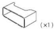 JVC KD-R497 - Part list for installation - 2