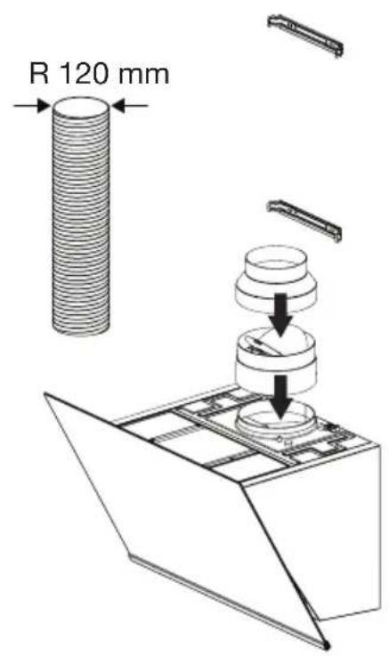 R 120 mm