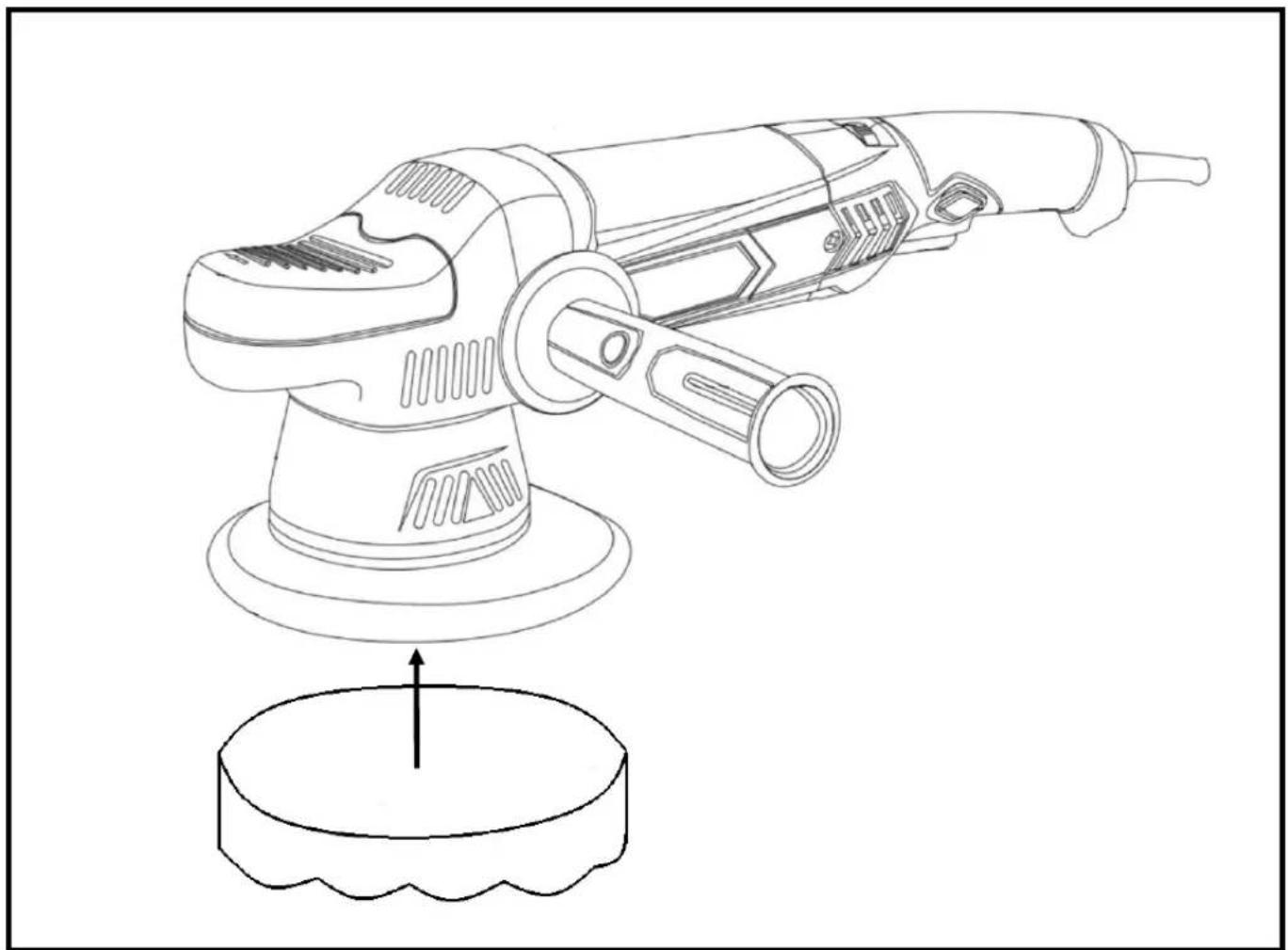 HYUNDAI HYDAP900E - Step 4 : Attaching Polishing Pads - 1