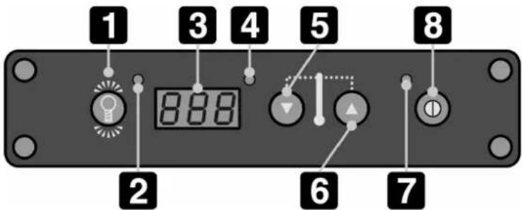 SMEG SCV36X - CONTROL PANEL - 1