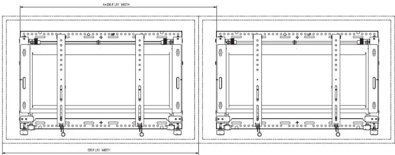 A= DISPLAY WIDTH DISPLAY WIDTH