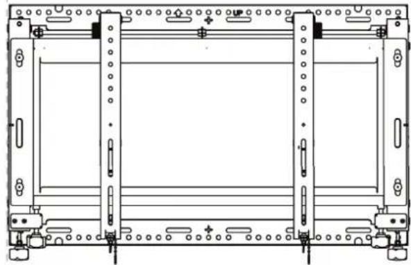 Edbak VWPOP65-P - MULTIPLE DISPLAYS ASSEMBLY- USE OF OPTIONAL SPACERS - 3