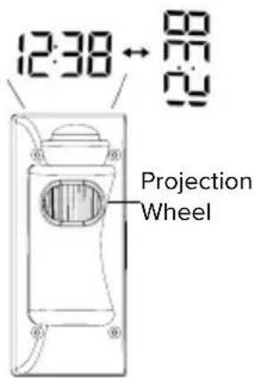 LA CROSSE TECHNOLOGY 817-83957 - Projection Image Rotation: - 1