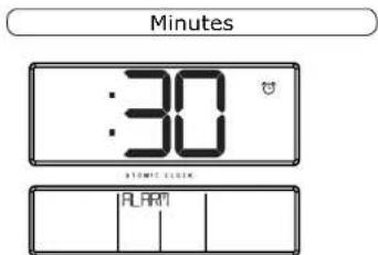 Minutes :30 ALARM