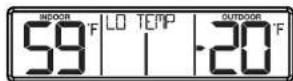 LA CROSSE TECHNOLOGY 513-1417ALV4 - HI | LO Temperature - 2