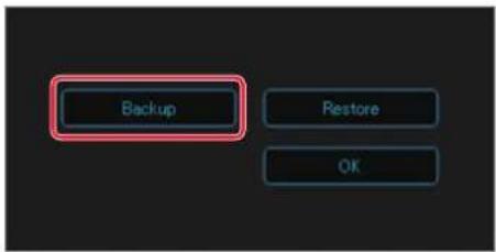 Backup Restore OK