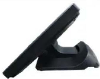 Black plastic electronic device with a U-shaped handle and base (no text or symbols visible)