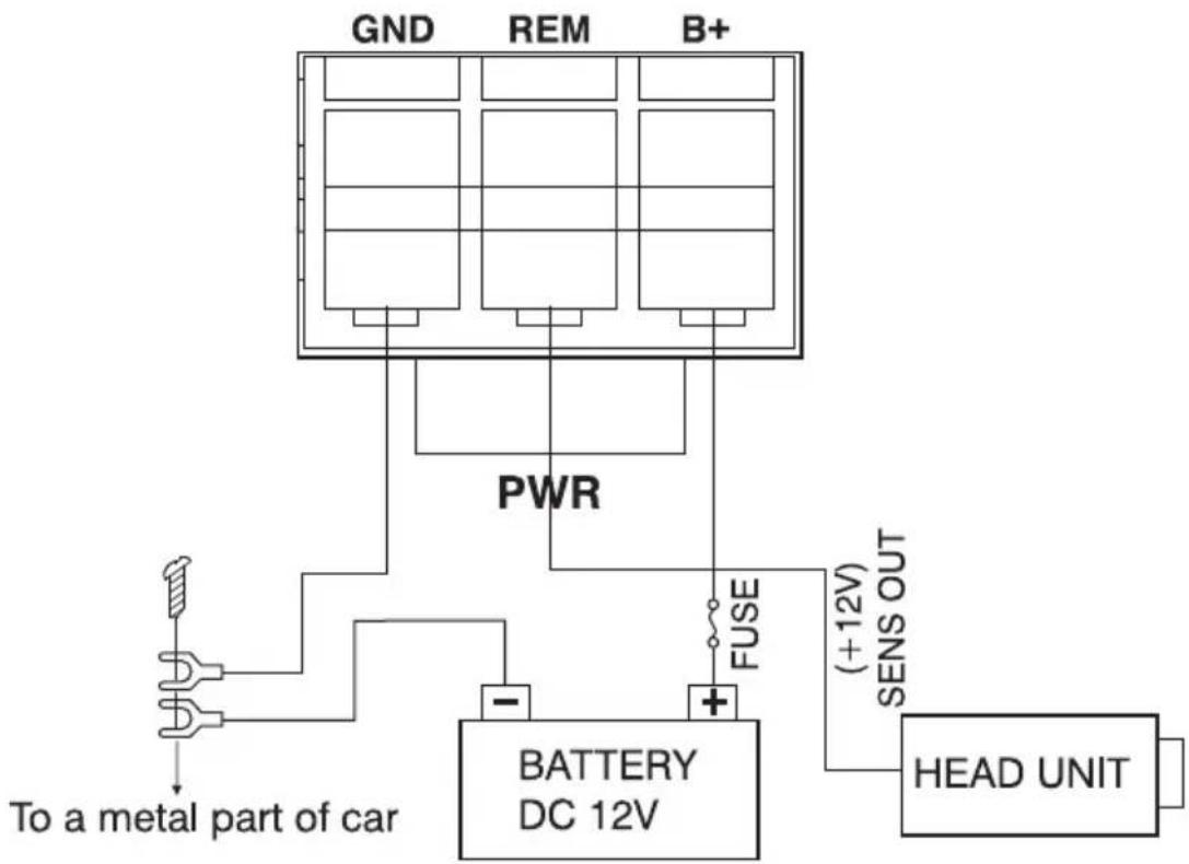 Pyle PLMRC500X1 - POWER CONNECTION LEADS - 1