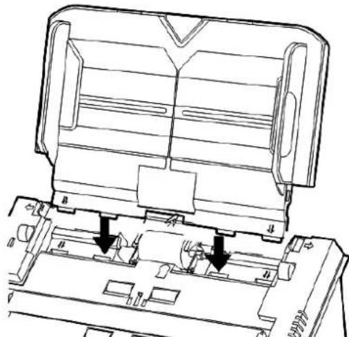 PLUSTEK SmartOffice T300 - Step 1. Install the Paper Chute - 2