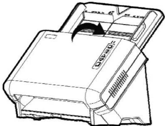 PLUSTEK SmartOffice T300 - Step 1. Install the Paper Chute - 3
