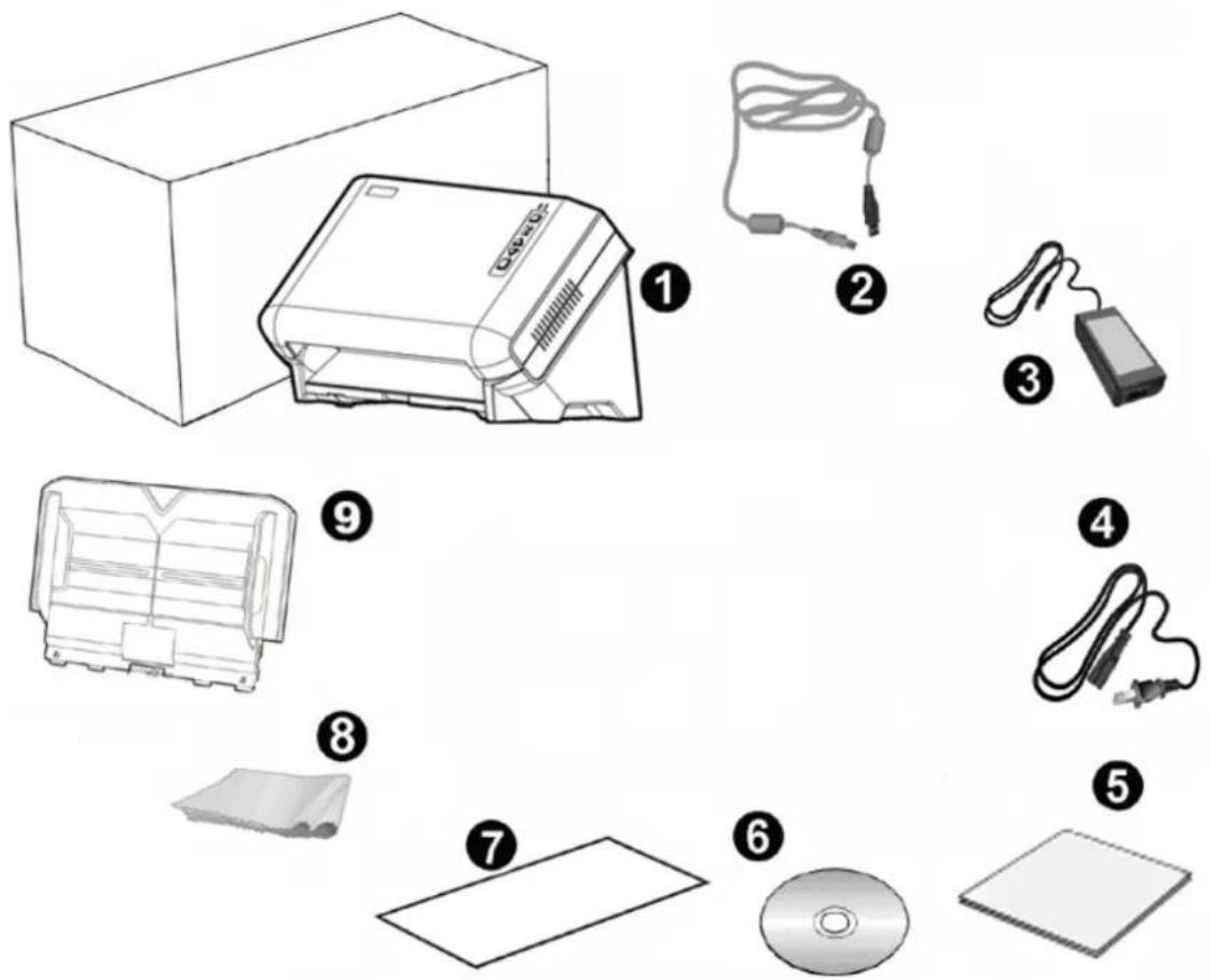 PLUSTEK SmartOffice T300 - Box CONTENTS ^2 - 1