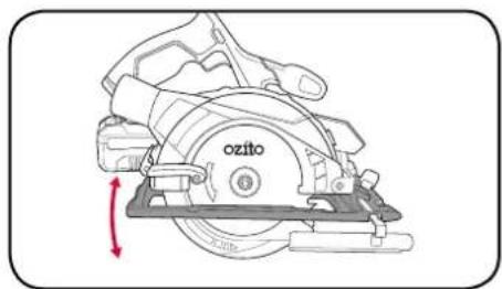 Ozito PX6PAK-650 - Depth Adjustment - 2