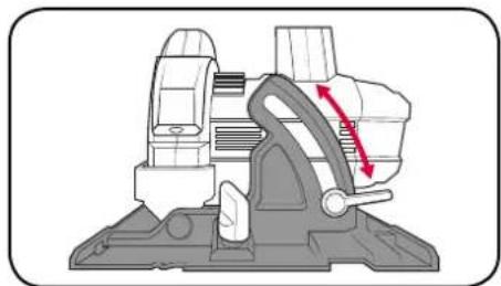 Ozito PX6PAK-650 - Bevel Adjustment - 2