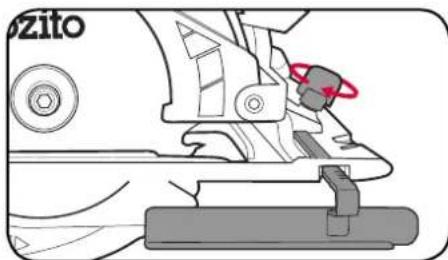 Ozito PX6PAK-650 - Attaching the Rip Fence - 2