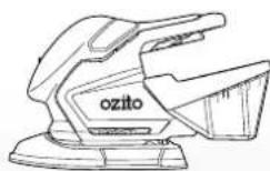 Ozito PX6PAK-650 - CORDLESS DETAIL SANDER - 2