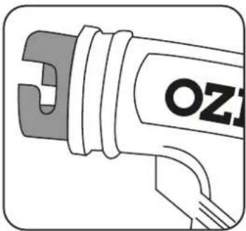 Ozito PX6PAK-650 - Connecting The Blower Nozzle - 1
