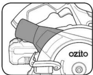 Ozito PX6PAK-650 - Dust Extraction Port - 1