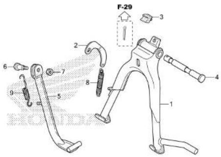 Honda TMX125α (2015) - METER - 50
