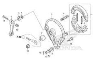 Honda TMX125α (2015) - Fuel hose, general purpose hoses and vinyl hose - 31