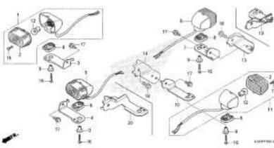 Honda TMX125α (2015) - Fuel hose, general purpose hoses and vinyl hose - 48