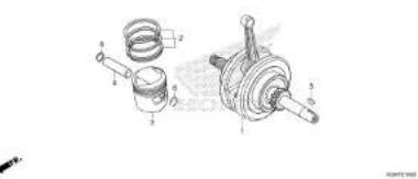 Honda TMX125α (2015) - Fuel hose, general purpose hoses and vinyl hose - 15