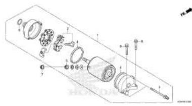 Honda TMX125α (2015) - Fuel hose, general purpose hoses and vinyl hose - 12