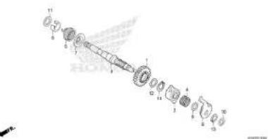 Honda TMX125α (2015) - Fuel hose, general purpose hoses and vinyl hose - 18