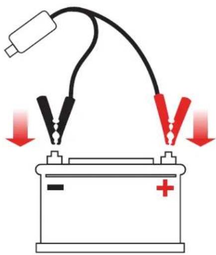 COBRA Jump Starter 800A - Jump Starting Your Vehicle - 2