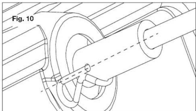 Snow Joe ION15SB-LT-RM - Chute Crank Assembly - 6