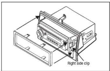 Right side clip