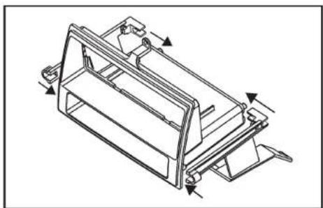 Metra 99-8214 - ISO DIN radio provision with pocket - 1