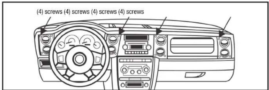 Metra 95-6556 - DASH DISASSEMBLY - 1