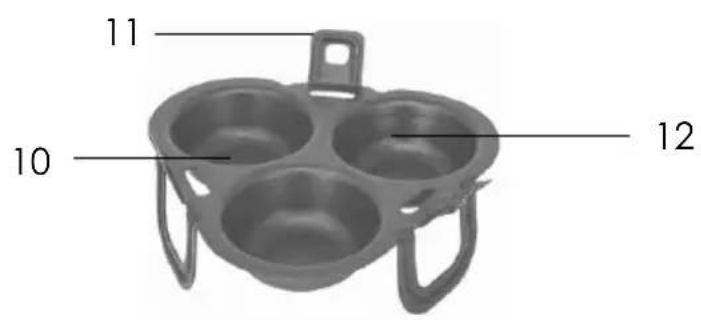 KALORIK MAXX FT 50876 SS - PARTS DESCRIPTION - 2