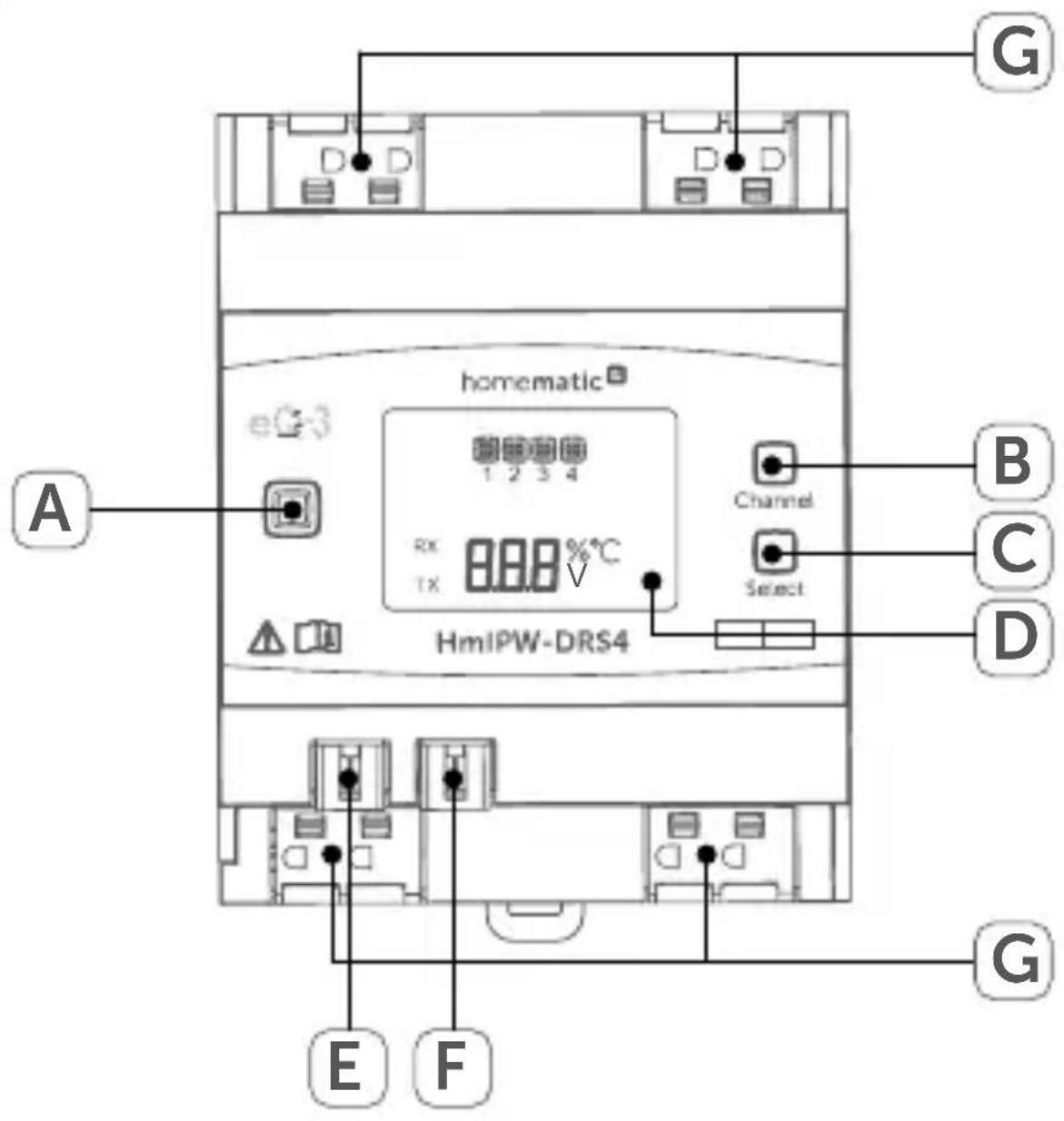 Homematic IP HMIPW-DRS4 - Wired Schaltaktor - 4-fach S. 2 - 1