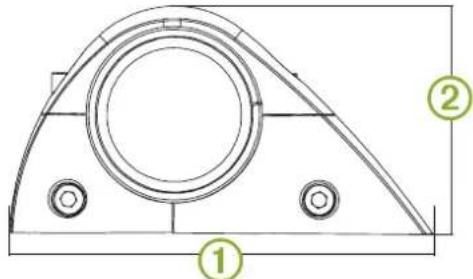 Fusion 010-12831-00 - Bracket Side Dimensions - 1