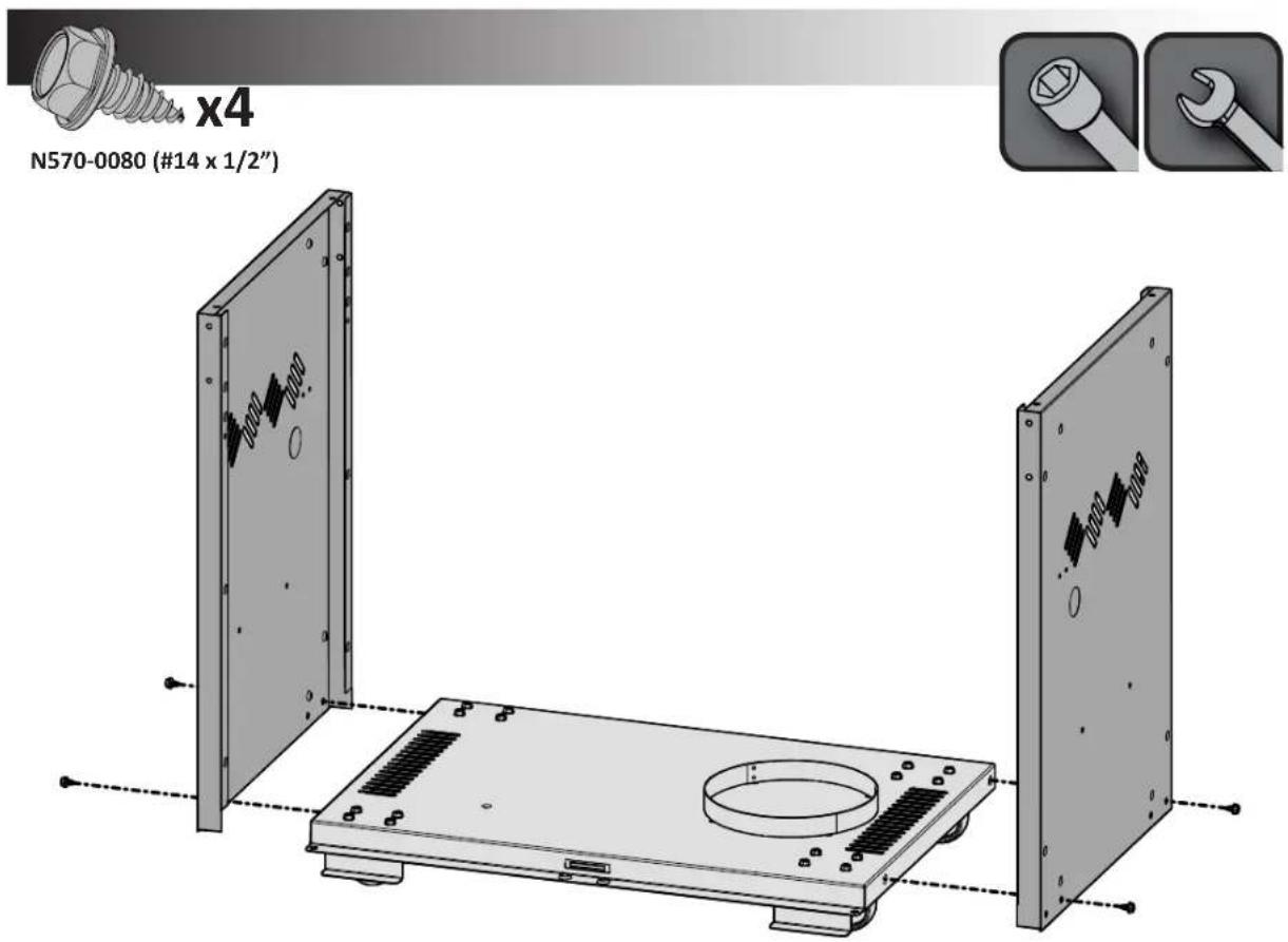 Napoleon LEX485RSBIPK - TOOLS REQUIRED FOR ASSEMBLY (tools not included) - 10