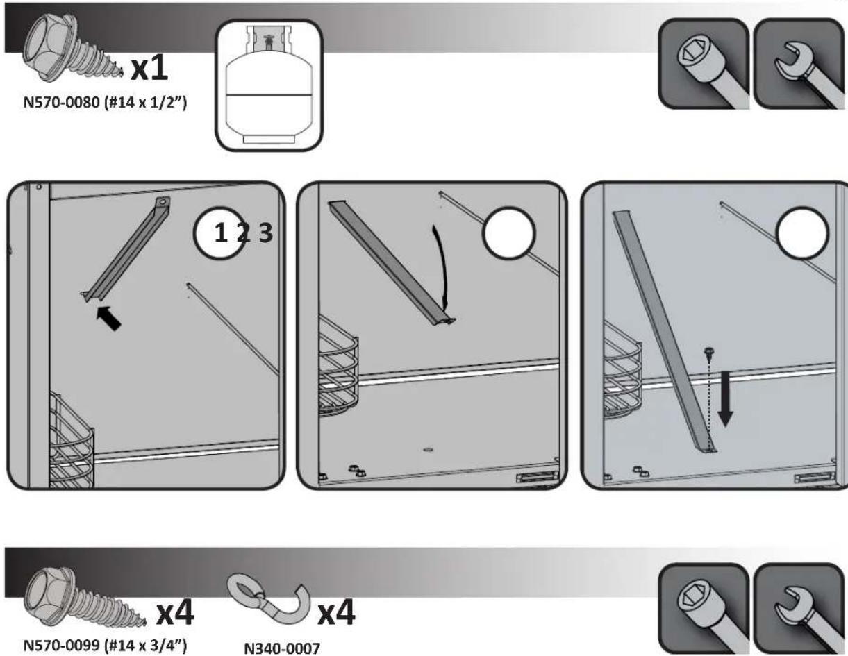 Napoleon LEX485RSBIPK - TOOLS REQUIRED FOR ASSEMBLY (tools not included) - 43