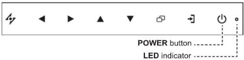 POWER button LED indicator